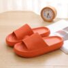 Home Soft Slippers Ladies/men's Thick Bottom Slipper Women Indoor Bathroom Anti-slip Floor Slides Deodorant Silent Slippers