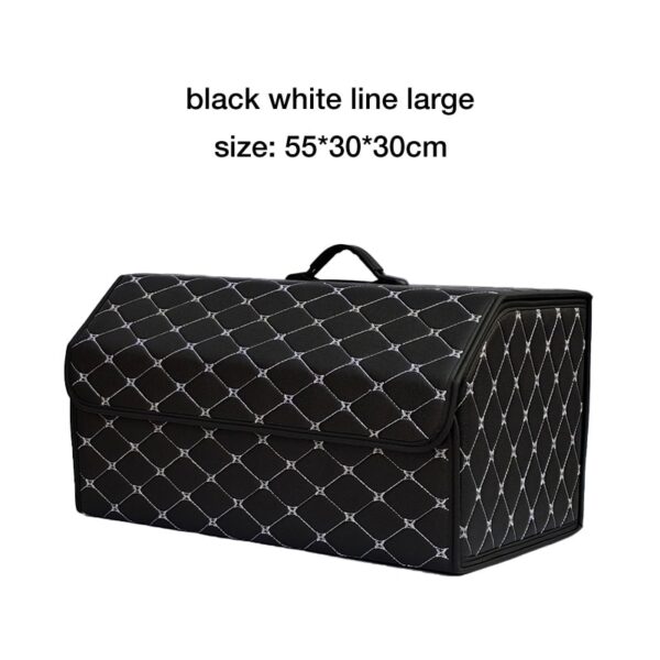 Multipurpose Collapsible Car Trunk Storage Organizer With Lid Portable Car Storage Bag Car Trunk Organizer