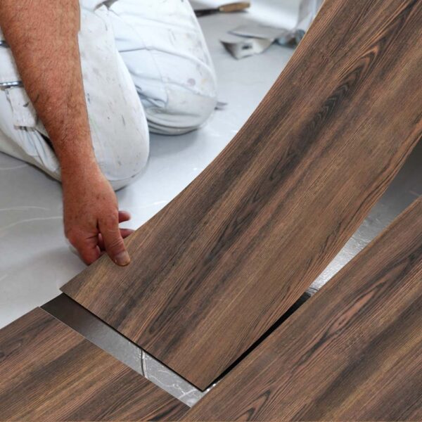 PVC Wood Grain Floor Stciker Decal SelfAdhesive 0.2*3m Tile Wall Stickers Non Slip Wallsticker Home Improvement Decor Waterproof