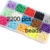 Water Beads DIY Set Pearl Box Pegboard Game Kit Ironing Tool Accessories Kids Designer Toys for Girls Children Gift 8 10 Years