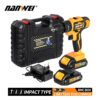 Impact Cordless Screwdriver Cordless Drill Impact Electric Drill Power Tools Hammer Drill Electric Drill Hand