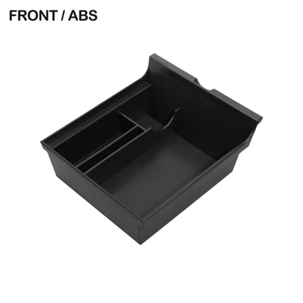 Tesla Model3 Car Central Armrest Storage Box For Tesla Model 3 2021 Accessories Center Console Flocking Organizer Containers New