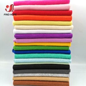 7 Rolls 20*90cm Soft Felt Fabric Non-woven Felt Fabric Sheet DIY Sewing Dolls Crafts Material 1.4mm Thick