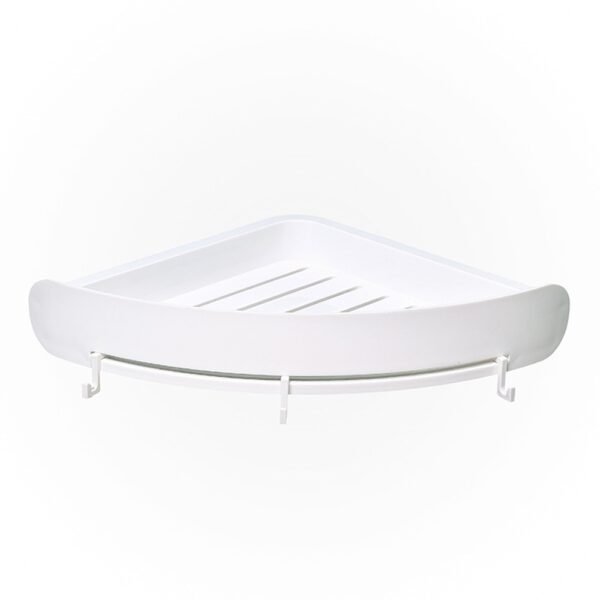 Bathroom Corner Storage Shelf Wall Organizer Caddy Shelf Shower Storage Wall Holder Shampoo Holder Shelf Home Washroom Gadgets