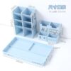 Penholder Desk Organizer Desktop Cute Penholder Organizers For Desktop Office Desk Accessories Stand Stationery & Office Storage