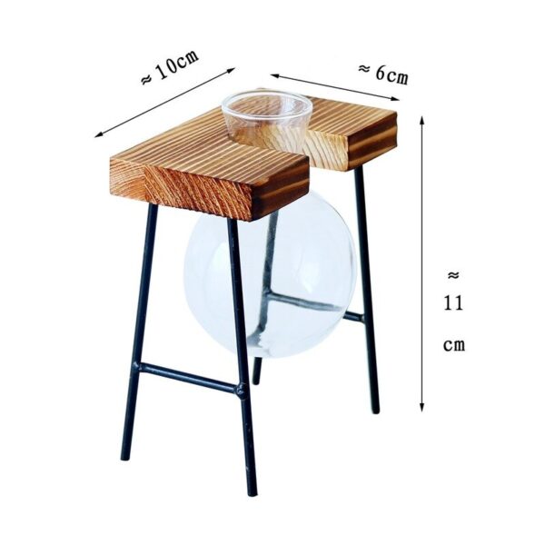 Hydroponic Vase Vintage Desktop Plant Terrarium Planter Bulb Glass Vase Water Planting Propagation Stations Home Decoration