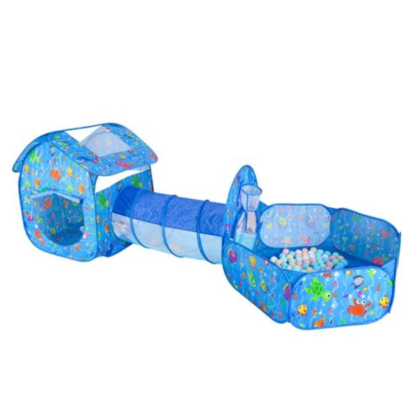 Kids Play House Indoor Outdoor Ocean Ball Pool Pit Game Tent Play Hut Easy Folding Girls Garden Kids Children Toy Tent Dropship