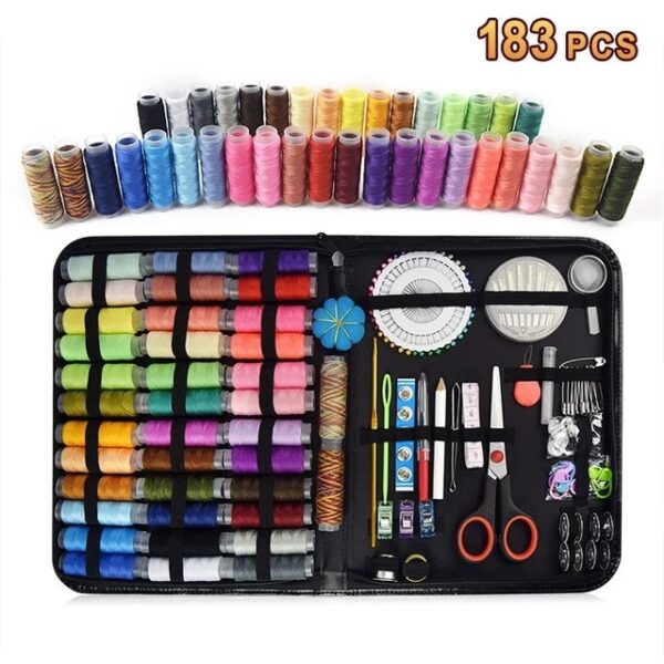 Sewing Kits DIY Multi-function Sewing Box Set for Hand Quilting Stitching Embroidery Thread Sewing Accessories Sewing Kits