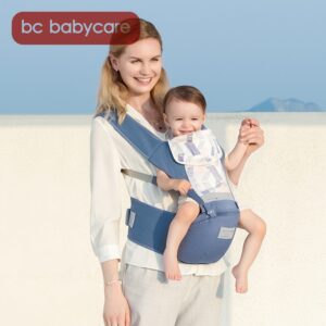 BC Babycare Ergonomic Baby Carrier Infant Adjustable Hipseat Sling Front Facing Travel Activity Gear Kangaroo Baby Wrap Carrier