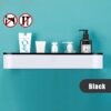 ONEUP Wall Bathroom Shelf Shampoo Cosmetic Shower Shelf Drainage Storage Rack Home WC Bathroom Accessories Towel Storage Rack