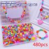 DIY Handmade Beaded Toy with Accessory Set Girl Weaving Bracelet Jewelry Making Toys Educational Toys for children Children Gift