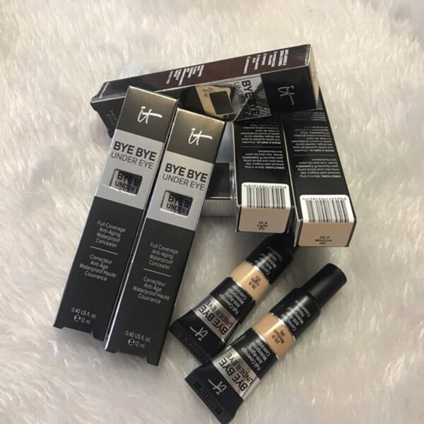 Cosmetic Face makeup Under Eyes Concealer Cream Face Make Up Base Full Cover Dark Circles Acne 2 Colors Concealer makeup