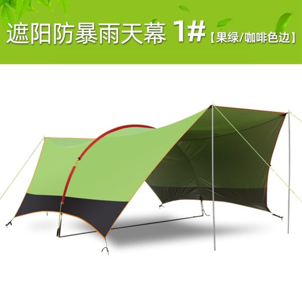 Ultralarge Anti-Uv Gazebo Summer Outdoor Super Large Camping Tent Canopy Tent Awning Advertising Tents Pergola Oxford Beach Tent