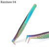 Eyelash Tweezers Excellent Closure Stainless Steel Lash Accessories Tweezers For 3D Volume Lash Extension Supplies Makeup Tools