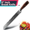 Kitchen Knife Chef Japanese Set 7CR17 440C High Carbon Stainless Steel Damascus Drawing Gyuto Meat Cleaver Slicer Santoku Tools