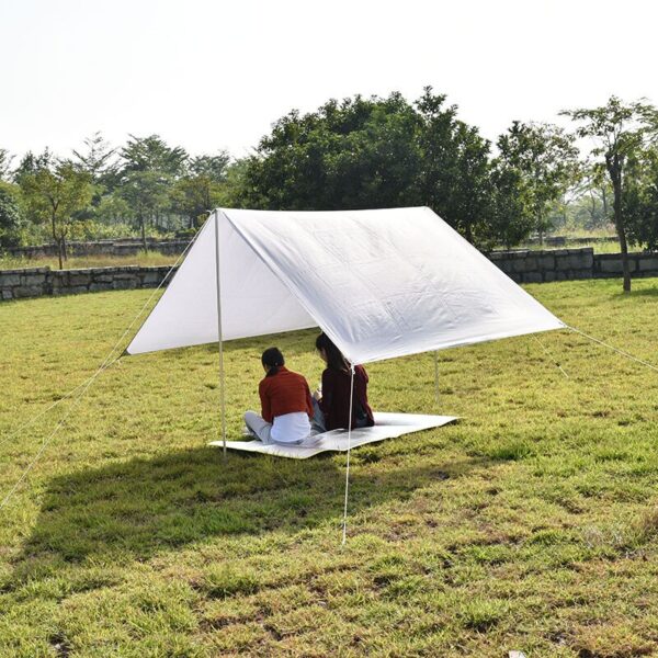 Outdoors Frivolous Sandy Beach Sunshade Tent Camp Dinner Party Sunscreen Pergola Canopy Tent