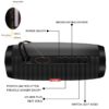 Wireless Bluetooth Speaker Portable Speaker Bluetooth Powerful High BoomBox Outdoor Bass HIFI TF FM Radio with LED Light