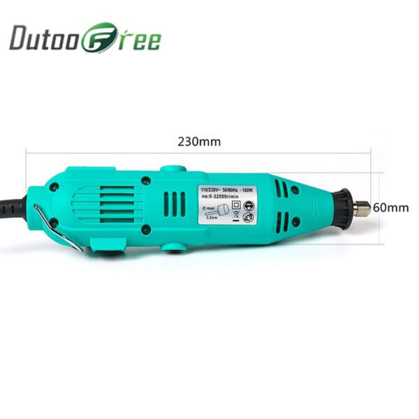 Dutoofree Double Electric Drill Power Tools Electric Diy Mini Drills For Dremel Rotary Power Tools Electric Engraver Hand Drill