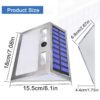 Solar House Number Plaque Light with 200LM Motion Sensor LED Lights Address Number for Home Garden Door Solar Lamp Lighting