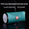 TG Bluetooth Speaker Portable Outdoor Loudspeaker Wireless Mini Column 3D 10W Stereo Music Surround Support FM TFCard Bass Box