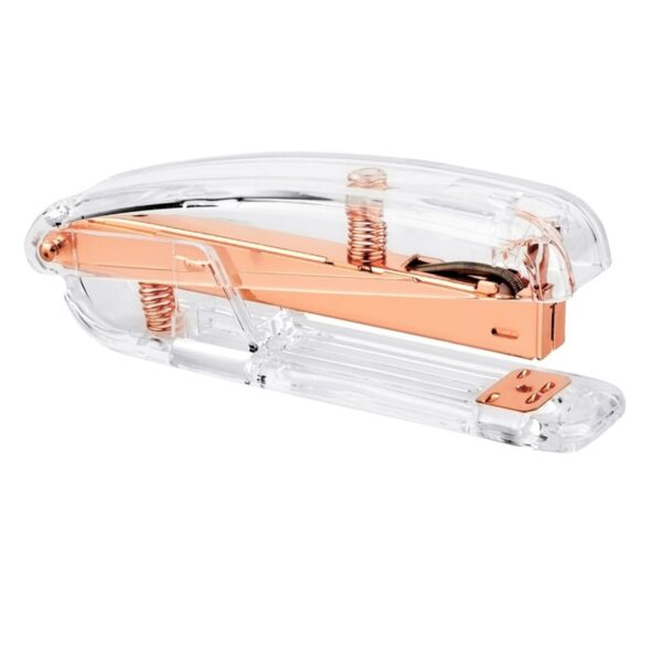 Rose Gold Stapler Edition Metal Manual Staplers 24/6 26/6 Include 100 Staples Office Accessories School Stationery Supplies