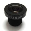 HD 5mp 1.39mm cctv camera Lens 1/3" Wide Angle M12 F1.8 IR Board Panoramic Fisheye lenses for 720P/1080P Camera