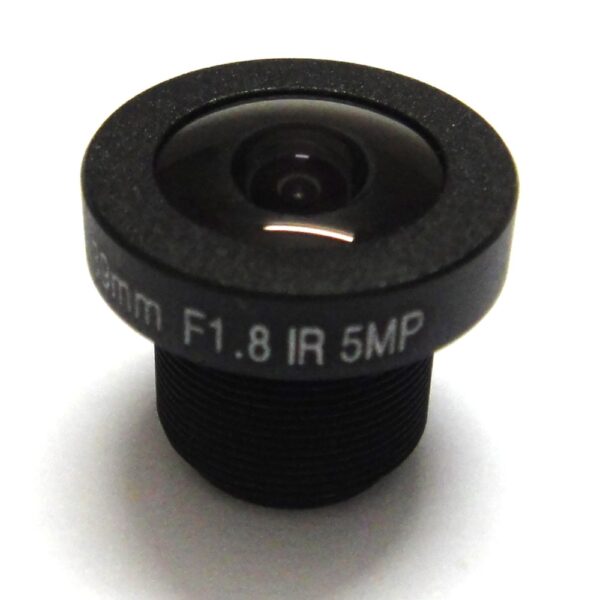 HD 5mp 1.39mm cctv camera Lens 1/3" Wide Angle M12 F1.8 IR Board Panoramic Fisheye lenses for 720P/1080P Camera