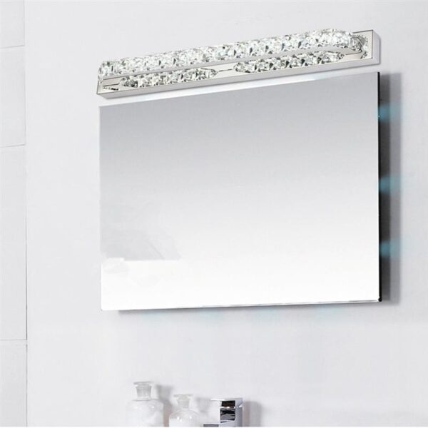 K9 10W Crystal Bathroom Light Fixtures Led Bath Vanity Wall Sconces Light Bathroom Light Fixtures Modern Bedroom Wall Sconce