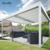 Chinese Gazebo Waterproof Aluminium Pergola for Size 3m x 3m x 3m