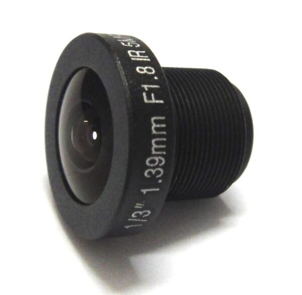 HD 5mp 1.39mm cctv camera Lens 1/3" Wide Angle M12 F1.8 IR Board Panoramic Fisheye lenses for 720P/1080P Camera