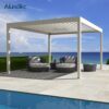 Chinese Gazebo Waterproof Aluminium Pergola for Size 3m x 3m x 3m