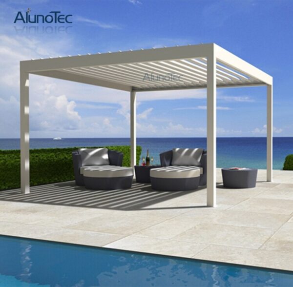 Chinese Gazebo Waterproof Aluminium Pergola for Size 3m x 3m x 3m