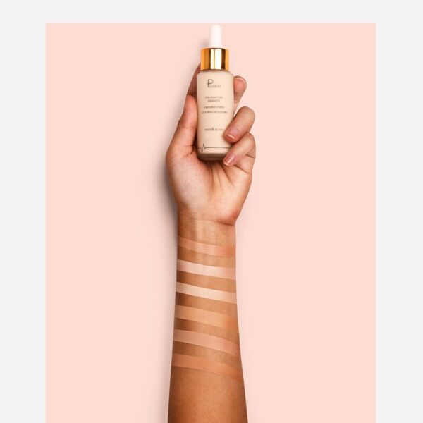 Pudaier Waterproof Whitening Moisturizer Concealer Nourish Oil Control Natural Brighten Beauty Base Cream Makeup Product 40g