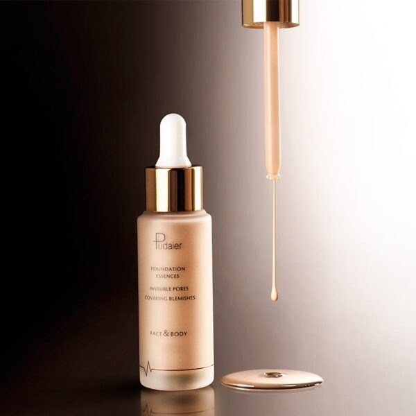Pudaier Waterproof Whitening Moisturizer Concealer Nourish Oil Control Natural Brighten Beauty Base Cream Makeup Product 40g