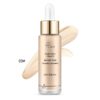 Pudaier Waterproof Whitening Moisturizer Concealer Nourish Oil Control Natural Brighten Beauty Base Cream Makeup Product 40g