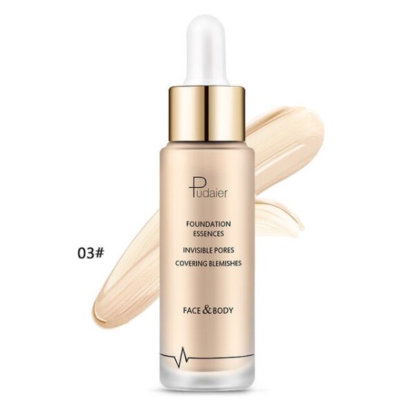 Pudaier Waterproof Whitening Moisturizer Concealer Nourish Oil Control Natural Brighten Beauty Base Cream Makeup Product 40g