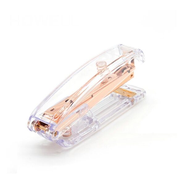 Rose Gold Stapler Edition Metal Manual Staplers 24/6 26/6 Include 100 Staples Office Accessories School Stationery Supplies