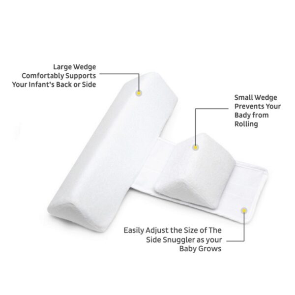 Baby Bedding Care Newborn Pillow Adjustable Memory Foam Support Infant Sleep Positioner Prevent Flat Head Shape Anti Roll Pillow