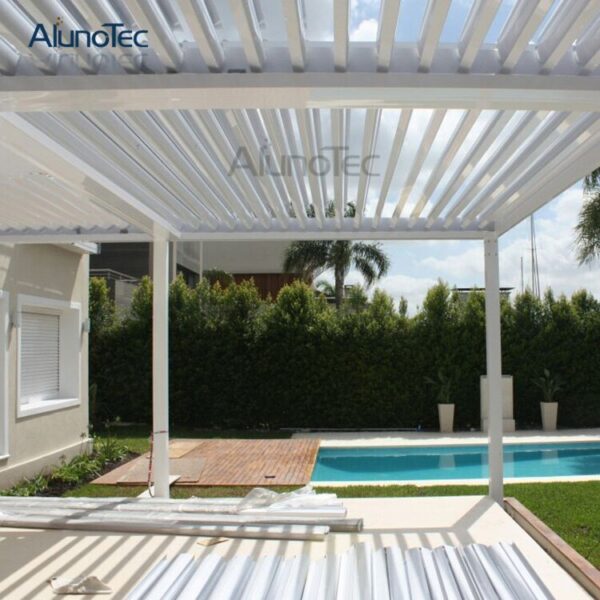 Chinese Gazebo Waterproof Aluminium Pergola for Size 3m x 3m x 3m