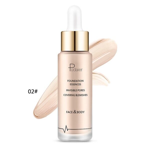 Pudaier Waterproof Whitening Moisturizer Concealer Nourish Oil Control Natural Brighten Beauty Base Cream Makeup Product 40g
