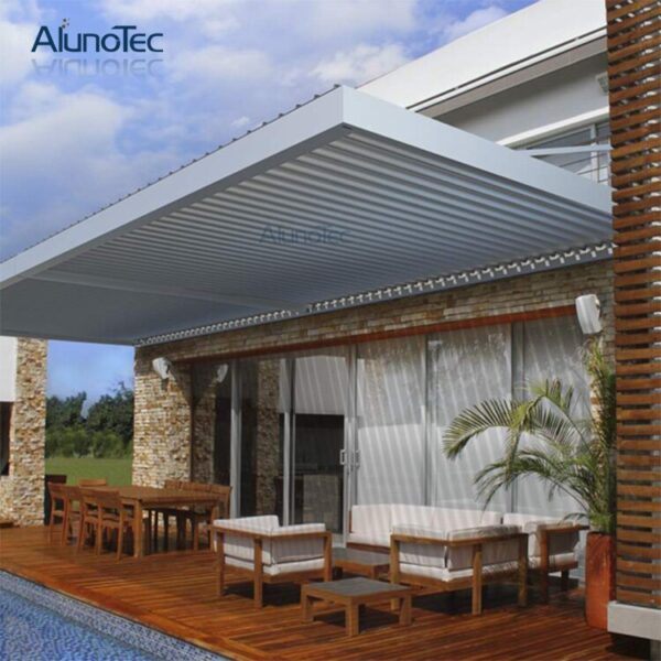 Chinese Gazebo Waterproof Aluminium Pergola for Size 3m x 3m x 3m