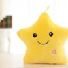 34CM Creative Toy Luminous Pillow Soft Stuffed Plush Glowing Colorful Stars Cushion Led Light Toys Gift For Kids Children Girls