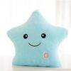 34CM Creative Toy Luminous Pillow Soft Stuffed Plush Glowing Colorful Stars Cushion Led Light Toys Gift For Kids Children Girls