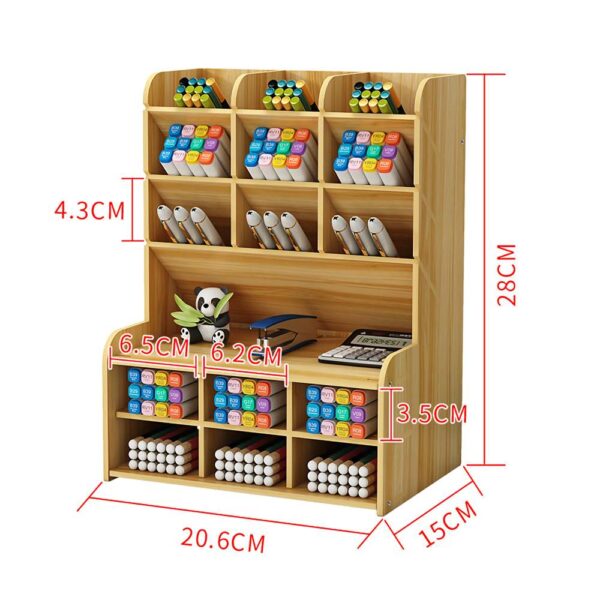 2021/Desk Organizer Office Accessories Pen Holder Pencil Stand Table Organize Storage Organize Stationery Makeup holder