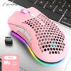 Wireless Mouse Bluetooth Gamer Gaming Mouse RGB Light LED Rechargeable Mouse Wireless For Laptop PC Gaming Office Mouse