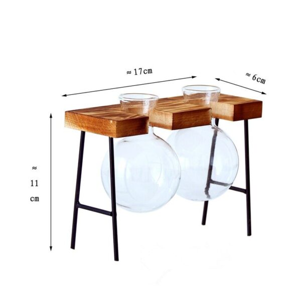 Hydroponic Vase Vintage Desktop Plant Terrarium Planter Bulb Glass Vase Water Planting Propagation Stations Home Decoration