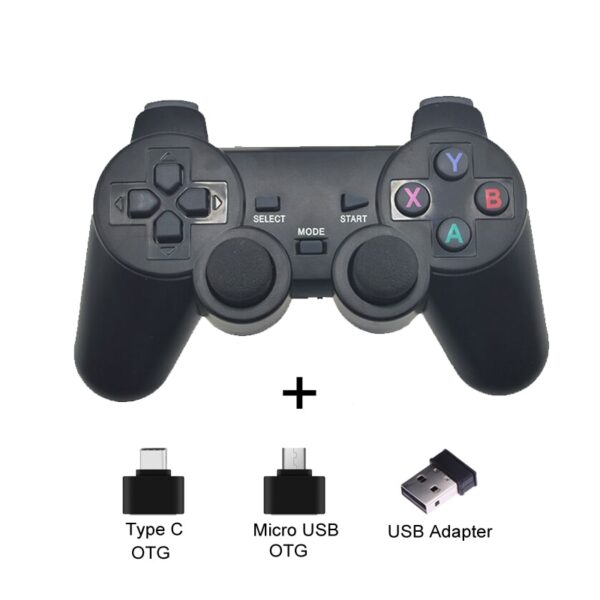 Wireless Gamepad For Android Phone/PC/PS3/TV Box Joystick 2.4G Joypad USB PC Game Controller For Xiaomi Smart Phone Accessories