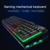 Gaming keyboard and Mouse Wired backlight mechanical feeling keyboard Gamer kit Silent 3200DPI Gaming Mouse Set for PC Laptop