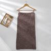 Bathing Towels Microfiber Bath Robe Women Towels Bathroom Home Textile Absorbent Shower Towel Women Robe Bath Wearable Towel Set