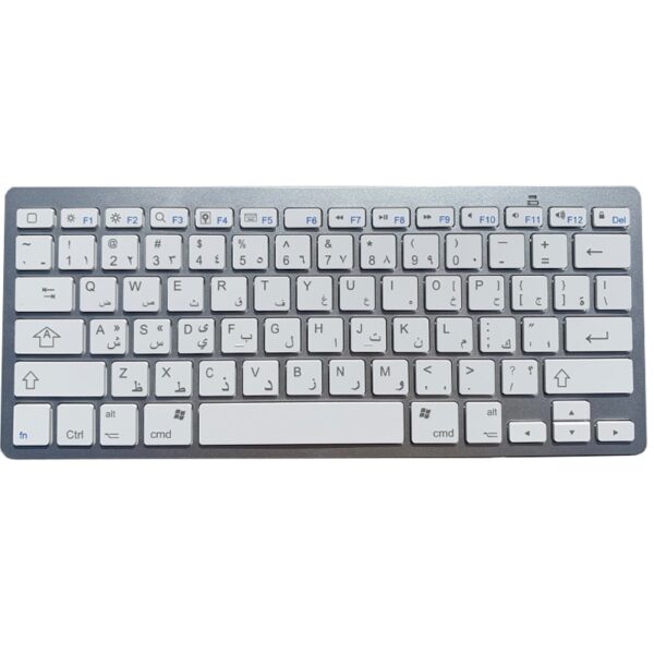78 Keys Wireless Keyboard Bluetooth Ultra Slim Russian/German/Korean/Spanish/French/Arabic/Thai for iPad/Windows OS/Mac/Android